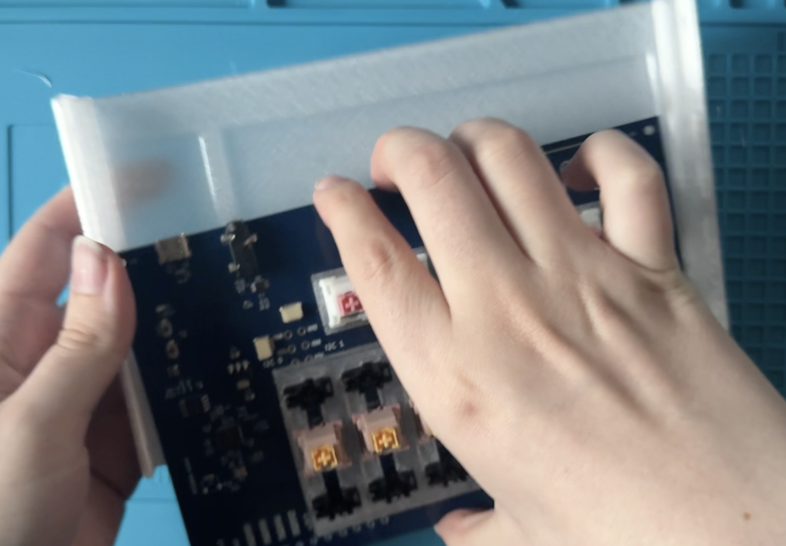 Touchord PCB In Shell