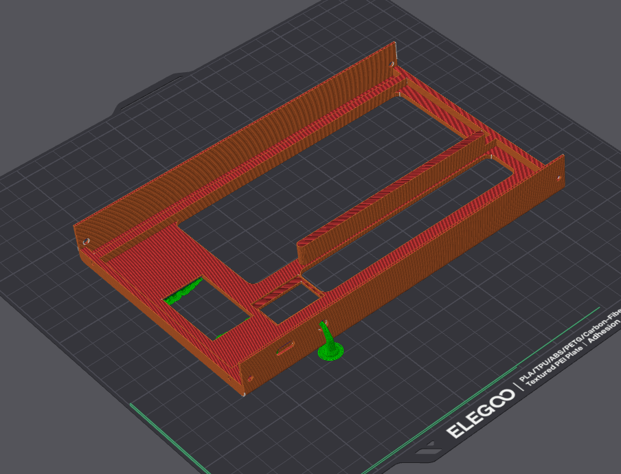 Touchord 3D Printing Top Shell
