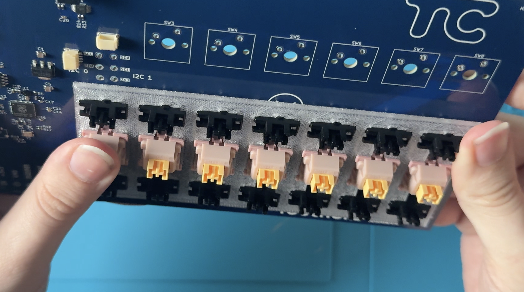 Touchord switch Placement