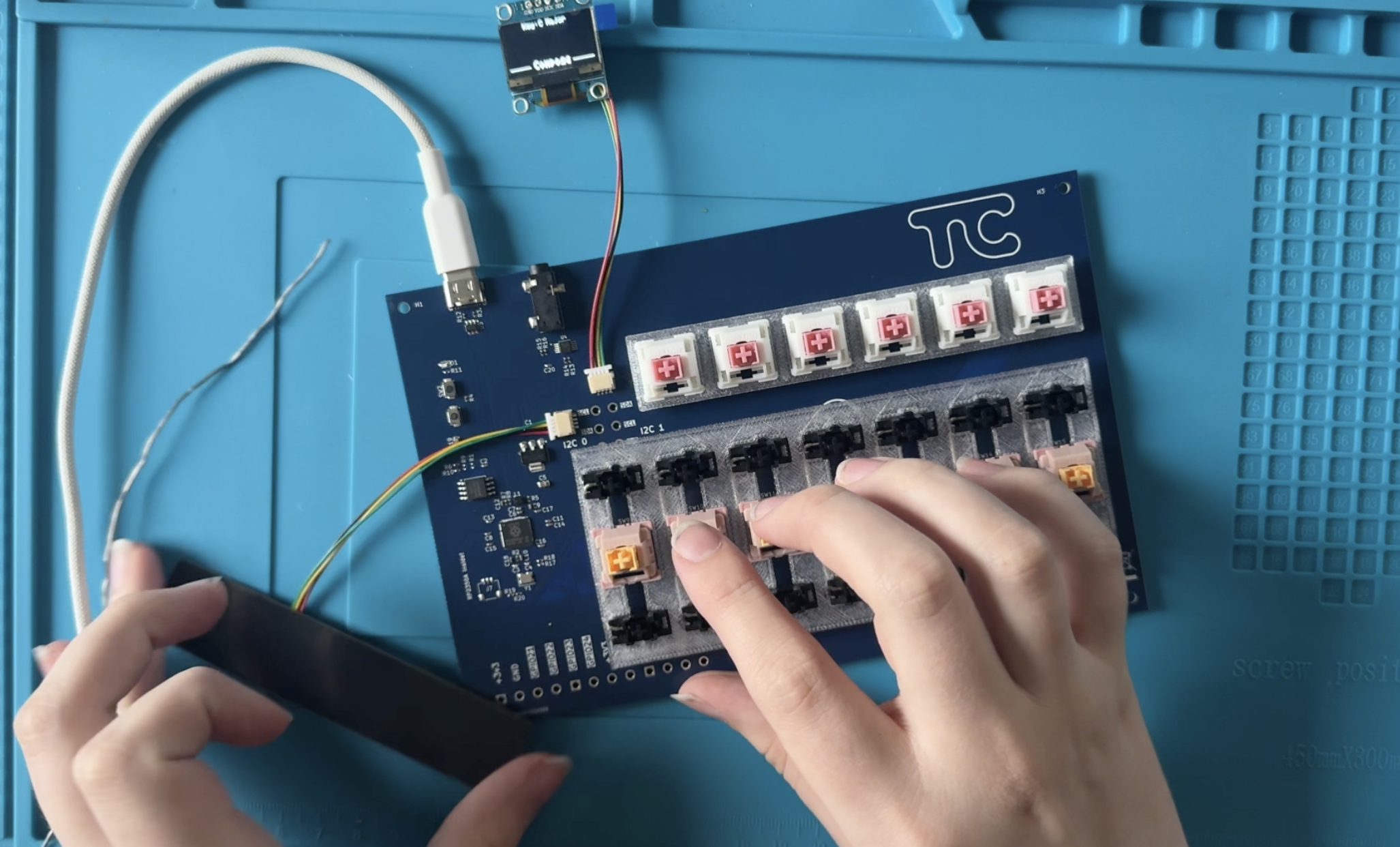 Touchord PCB Testing