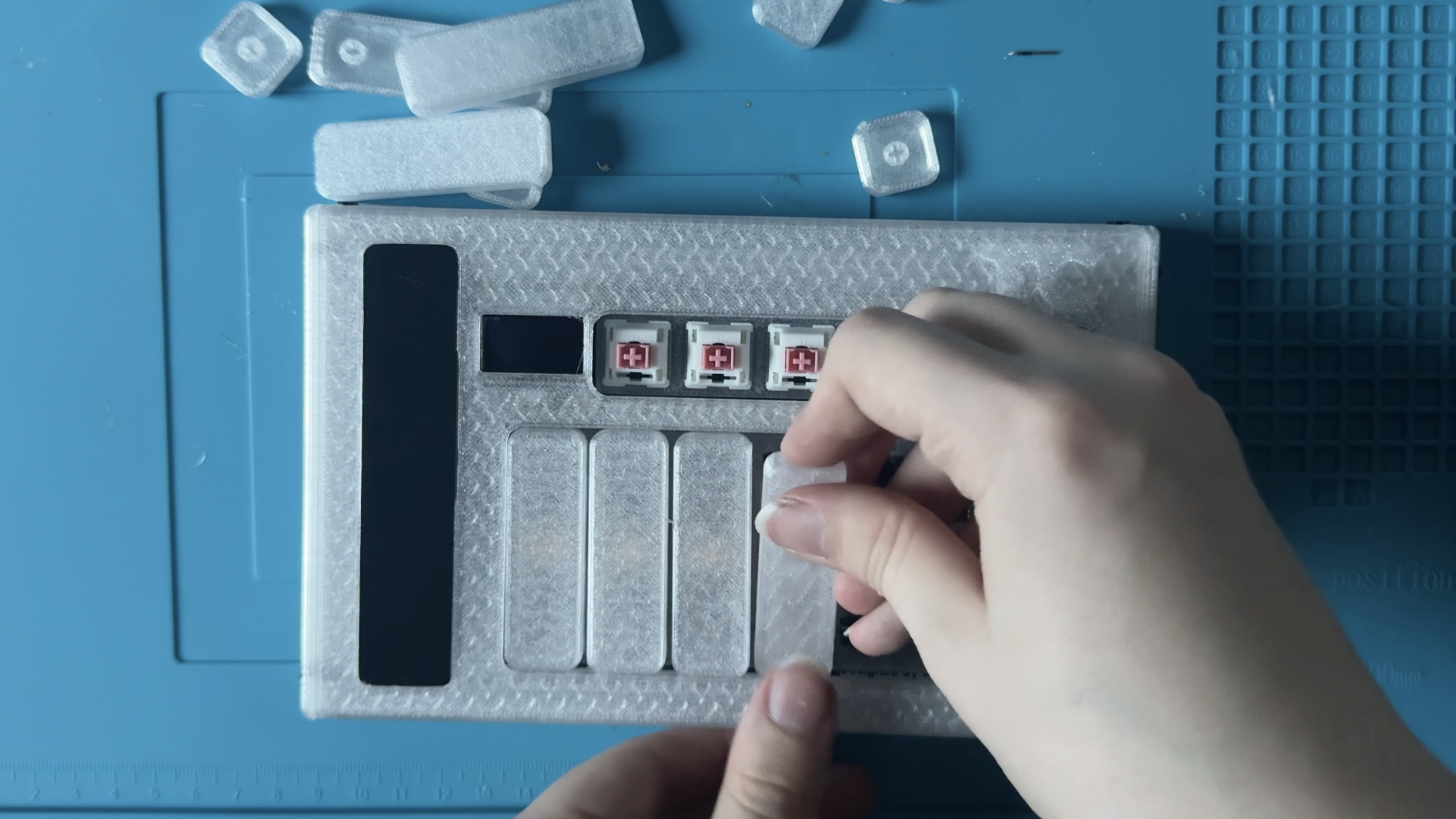 Touchord Key Placement